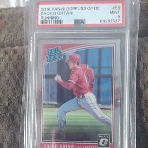 2018 Panini Donruss Optic Shohei Ohtani Rookie Card